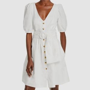 French connection Besima cotton fit and flare dress